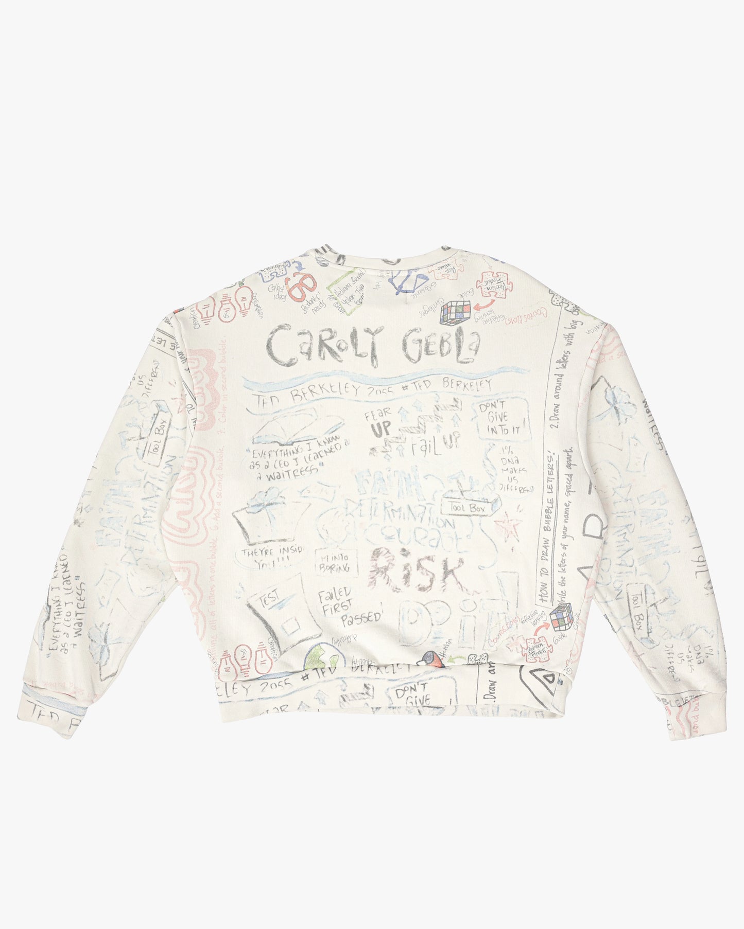 Doodle Print Sweatshirt