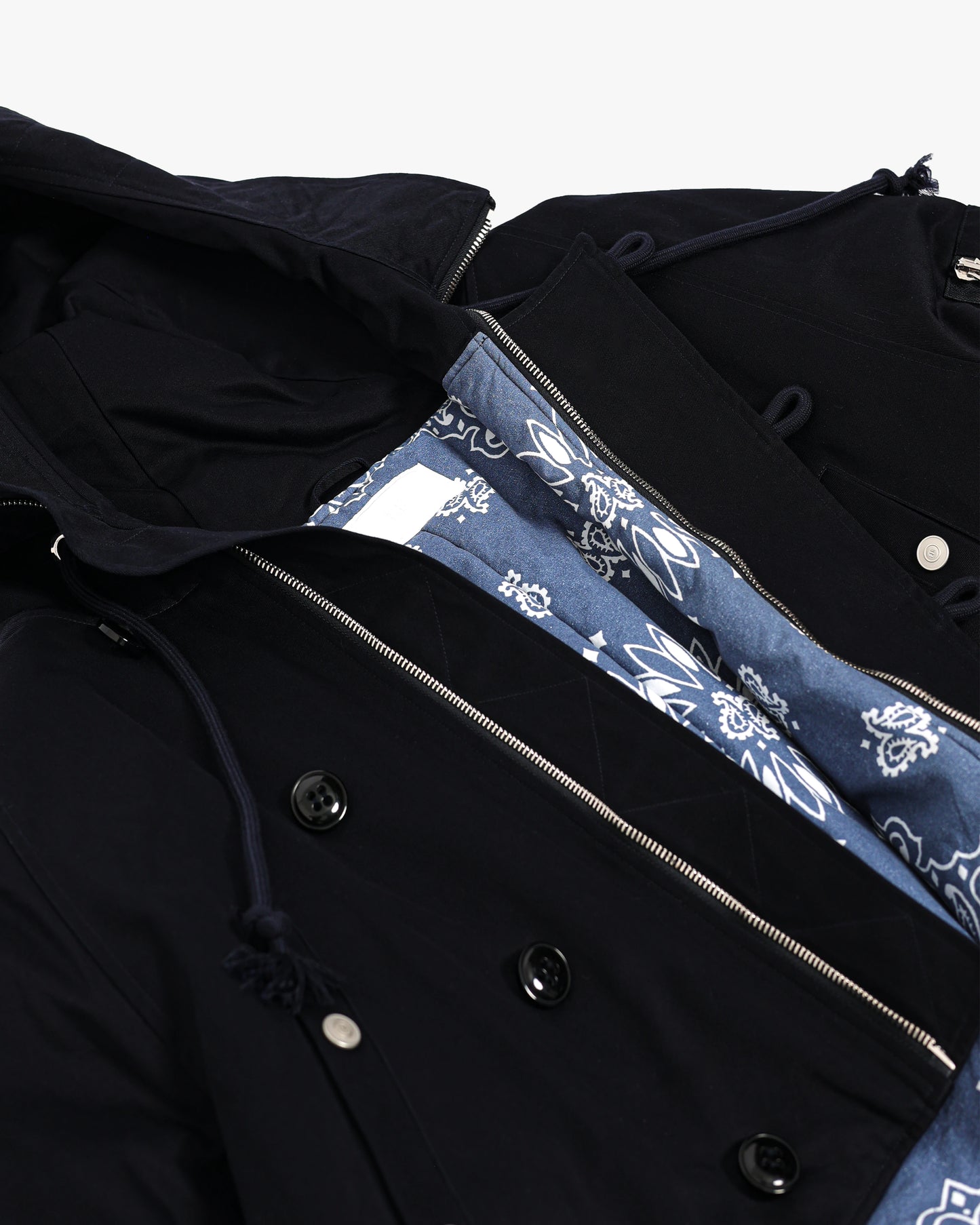 Bandana Lined Cropped Jacket