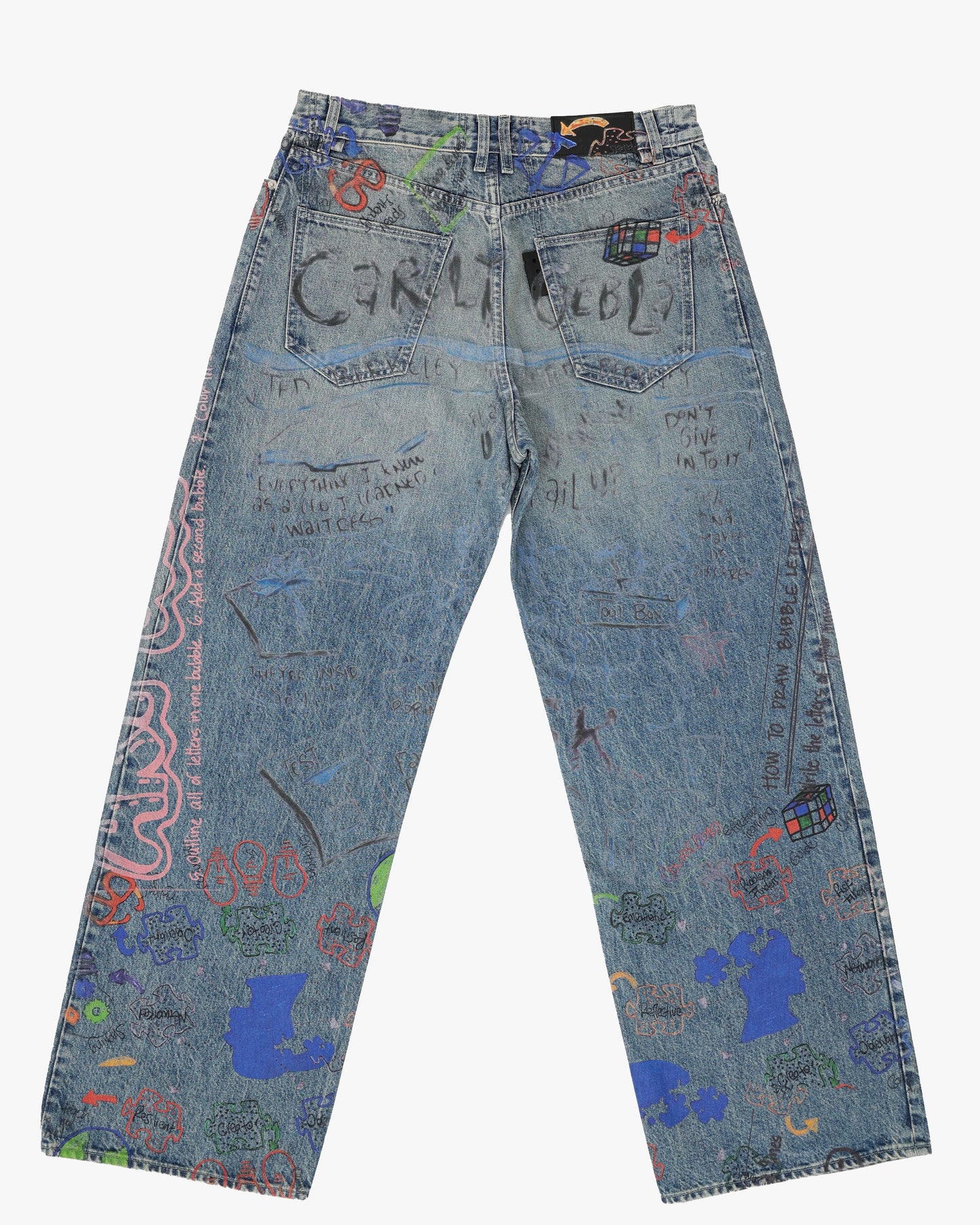 Doodle Baggy Jeans