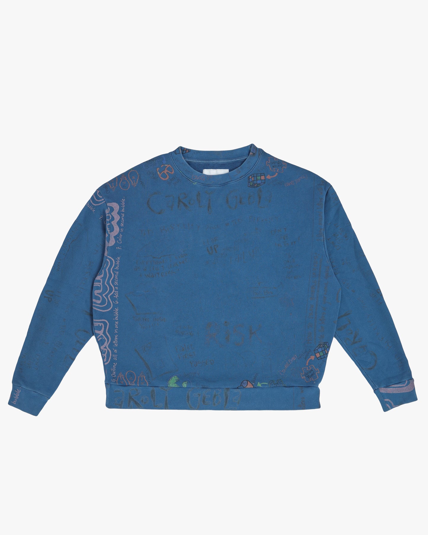 Doodle Print Sweatshirt