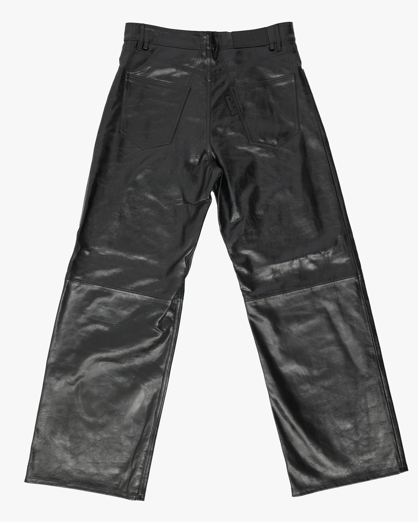 Leather Baggy Pant